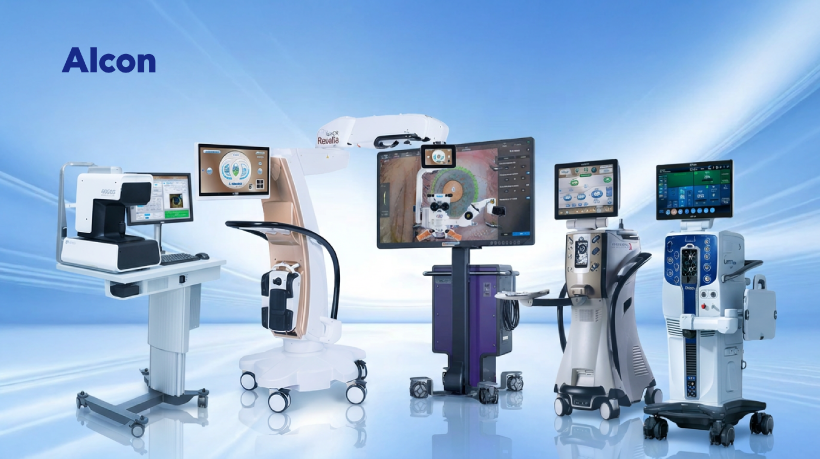알콘 3D첨단 수술 & 검사장비 완벽 세팅